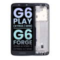 LCD Assembly With Frame Compatible For Motorola Moto G6 Play (XT1922 / 2018) / G6 Forge (XT1922-6 / XT1922-7 / XT1922-9 / 2018) (US Version) (Genuine OEM) (Deep Indigo)