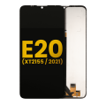 LCD Assembly Without Frame Compatible For Motorola Moto E20 (XT2155 / 2021) (Refurbished) (Black)