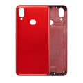Back Cover Glass Compatible For Samsung Galaxy A10S (A107 / 2019) (Aftermarket Plus) (Red)