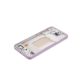OLED Assembly With Frame Compatible For Samsung Galaxy A35 5G (A356 / 2024) (Refurbished) (Lilac)