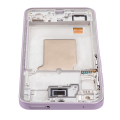 OLED Assembly With Frame Compatible For Samsung Galaxy A35 5G (A356 / 2024) (Refurbished) (Lilac)