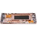 OLED Assembly With Frame Compatible For Samsung Galaxy S9 (Refurbished) (Sunrise Gold)