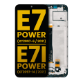 LCD Assembly With Frame Compatible For Motorola Moto E7 Power (XT2097-6 / 2021)  / Moto E7i Power (XT2097-14 / 2021) (Refurbished) (Black)