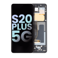 OLED Assembly With Frame Compatible For Samsung Galaxy S20 Plus 5G (Service Pack) (Cosmic Gray)