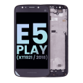 LCD Assembly With Frame Compatible For Motorola Moto E5 Play (XT1921 / 2018) (Genuine OEM) (Black)