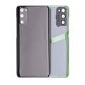 Back Cover Glass With Camera Lens Compatible For Samsung Galaxy S20 (No Logo) (Aftermarket Plus) (Cosmic Black)