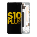 OLED Assembly With Frame Compatible For Samsung Galaxy S10 Plus (Refurbished) (Prism Green)
