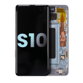 OLED Assembly With Frame Compatible For Samsung Galaxy S10 (Service Pack) (Prism Blue)