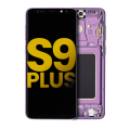 OLED Assembly With Frame Compatible For Samsung Galaxy S9 Plus (Refurbished) (Lilac Purple)