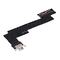 Charging Port Flex Cable Compatible For iPad Air 5 (WiFi Only) (Used OEM Pull: Grade A) (Purple)
