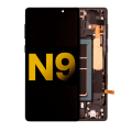 OLED Assembly With Frame Compatible For Samsung Galaxy Note 9 (Refurbished) (Midnight Black)