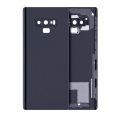 Back Cover Glass With Camera Lens Compatible For Samsung Galaxy Note 9 (No Logo) (Aftermarket Plus) (Midnight Black)
