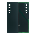Back Cover Glass With Camera Lens Compatible For Samsung Galaxy Z Fold 3 5G (Premium) (Phantom Black)