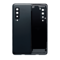 Back Cover Glass With Camera Lens Compatible For Samsung Galaxy Fold 4G (F900) (Aftermarket Plus) (Cosmos Black)
