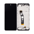 LCD Assembly With Frame Compatible For Motorola Moto G04 (XT2421 / 2024) (Refurbished) (All Colors)