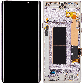 OLED Assembly With Frame Compatible For Samsung Galaxy Note 9 (Refurbished) (Lavender Purple)