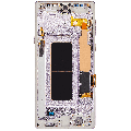 OLED Assembly With Frame Compatible For Samsung Galaxy Note 9 (Refurbished) (Lavender Purple)