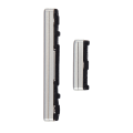 Hard Buttons (Power / Volume) Compatible For Samsung Galaxy Tab S6 Lite (P610 / P615 / 2020) (Silver)