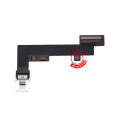 Charging Port Flex Cable Compatible For iPad Air 4 / iPad Air 5 (4G Version) (Used OEM Pull: Grade A) (Black)