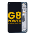 LCD Assembly With Frame Compatible For Motorola Moto G8 Power (XT2041-1 / XT2041-3 / 2020) (Refurbished) (Capri Blue)