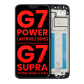 LCD Assembly With Frame Compatible For Motorola Moto G7 Power (XT1955 / 2019) / G7 Supra (XT1955-5/6/DL / 2019) (North American Version) (157MM) (Aftermarket Plus) (Marine Blue)