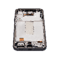 OLED Assembly With Frame Compatible For Samsung Galaxy A34 5G (A346 / 2023) (Refurbished) (Graphite)