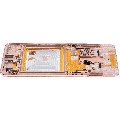 OLED Assembly With Frame Compatible For Samsung Galaxy A80 (A805 / 2019) (Angel Gold) (Refurbished)