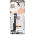 OLED Assembly With Frame Compatible For Samsung Galaxy S20 Ultra 5G (Refurbished) (Cloud White)