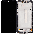 OLED Assembly With Frame Compatible For Samsung Galaxy M53 5G (M536 / 2022) (Refurbished) (All Colors)