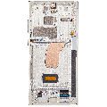 OLED Assembly With Frame Compatible For Samsung Galaxy S23 Ultra (US & International) (Refurbished) (Cream)