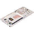 OLED Assembly With Frame Compatible For Samsung Galaxy S23 Ultra (US & International) (Refurbished) (Cream)