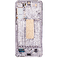 OLED Assembly With Frame Compatible For Samsung Galaxy S23 Plus 5G (US & International) (Refurbished) (Lavender)