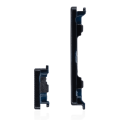 Hard Buttons (Power / Volume) Compatible For Motorola Moto G6 Play / G6 Forge (XT1922 / 2018) (Black)