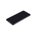 LCD Assembly With Frame Compatible For Nokia G300 (Refurbished) (Meteor Grey)