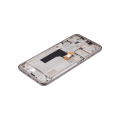 LCD Assembly With Frame Compatible For Nokia G300 (Refurbished) (Meteor Grey)