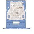 Dual Sim Card Tray Compatible For Samsung Galaxy A15 5G (A156 / 2023) (Optimistic Blue)