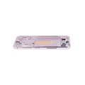 OLED Assembly With Frame Compatible For Samsung Galaxy S23 5G (US & International) (Refurbished) (Pink / Lavender)