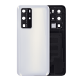 Back cover Glass With Camera Lens Compatible For Huawei P40 Pro (Ice White)