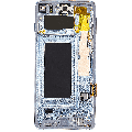 OLED Assembly With Frame Compatible For Samsung Galaxy S10 (Refurbished) (Prism Blue)