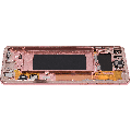 OLED Assembly With Frame Compatible For Samsung Galaxy S10 (Refurbished) (Flamingo Pink)