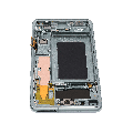 OLED Assembly With Frame Compatible For Samsung Galaxy S10 (Refurbished) (Prism Green)