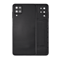 Back Cover Glass With Camera Lens Compatible For Samsung Galaxy A12 (A125 / 2020) (Aftermarket Plus)  (Black) 