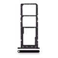 Dual Sim Card Tray Compatible For Samsung Galaxy A04E (A042 / 2022) (Black)