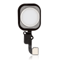 Home Button With Flex Compatible For iPhone 6 / 6 Plus (Silver)