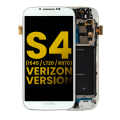 OLED Assembly With Frame Compatible For Samsung Galaxy S4 (I545 / L720 / R970) (Verizon & Sprint) (Refurbished) (White)