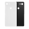 Back cover Glass Compatible For Google Pixel 3 XL (Clearly White)
