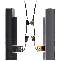 Left Antenna Flex Cable Compatible For iPad 2 (3G / Verizon)