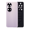 Back cover Glass With Camera Lens Compatible For Huawei P50 Pro (Charm Pink)
