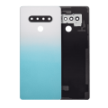 Back cover Glass With Camera Lens Compatible For LG Stylo 6 / K71 (White)