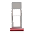 Single Sim Card Tray Compatible For LG K22 (2020) (Red)